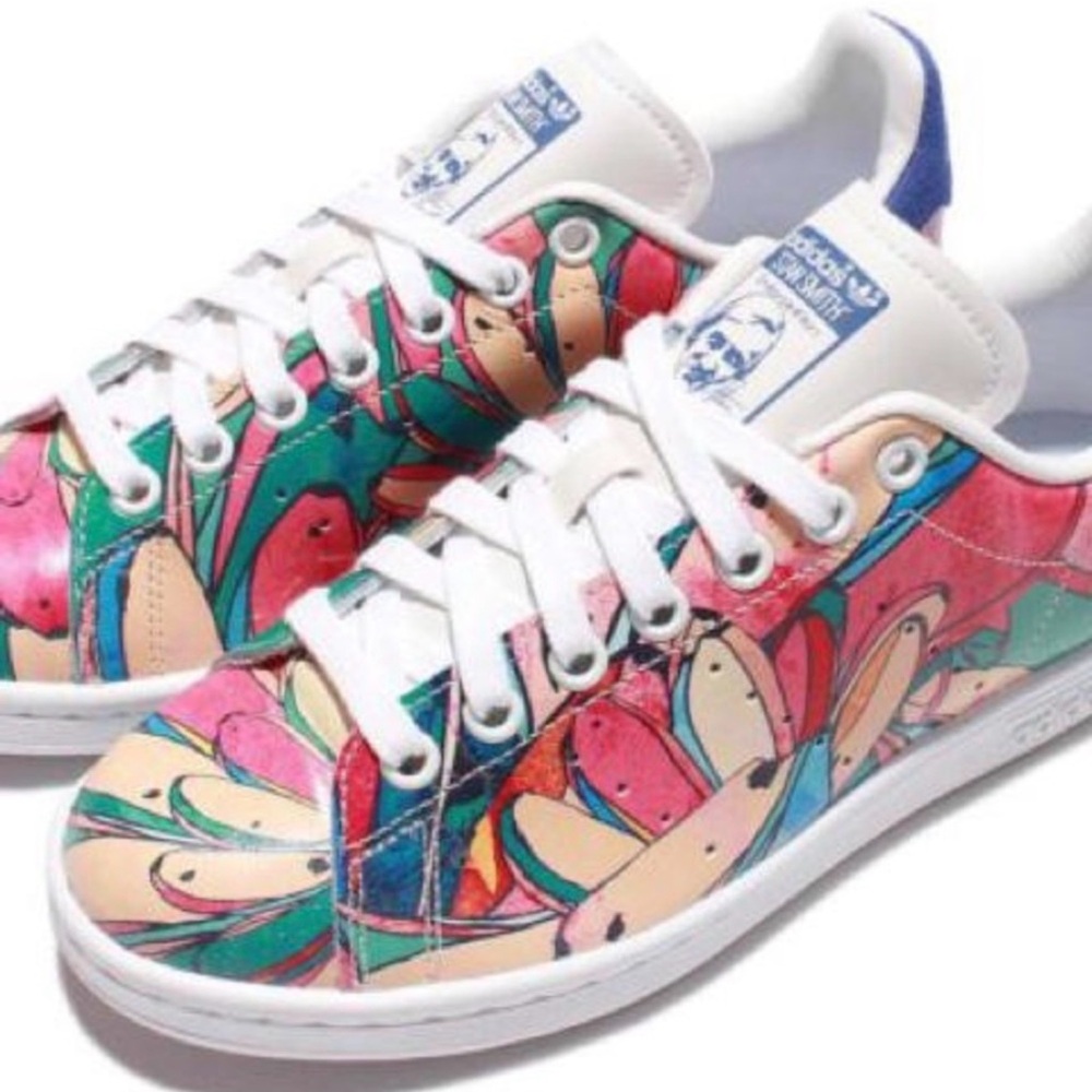 Adidas x Farm Rio Stan Smith Banana Sneakers size 7